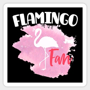 Flamingo Fan Art design product Sticker